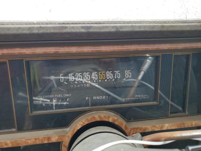 1G4GJ47A2FP215974 - 1985 BUICK REGAL 白色 照片 9