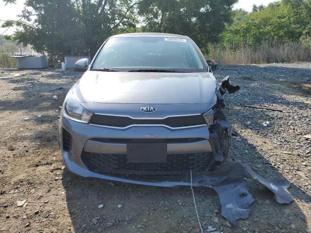 3KPA24AB1KE214334 - 2019 KIA RIO S GRAY photo 5