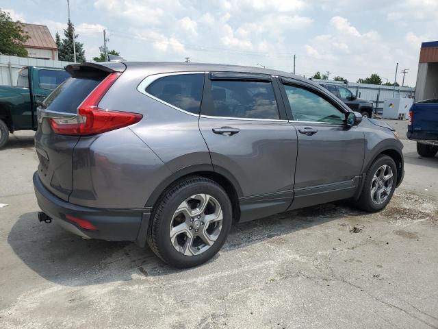 7FARW1H85JE000721 - 2018 HONDA CR-V EXL GRAY photo 3