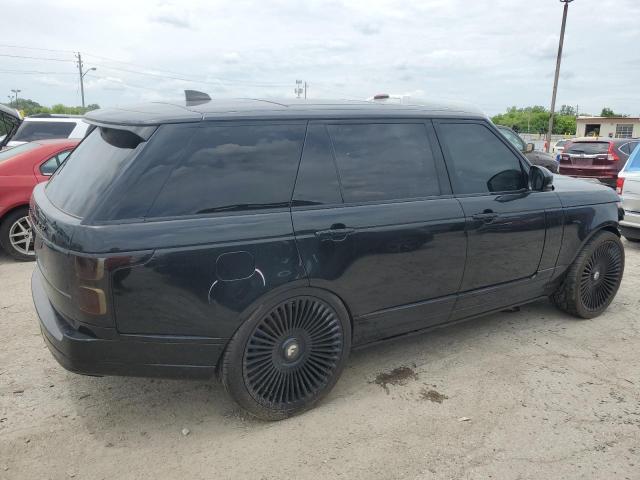 SALGV5SE7LA585947 - 2020 LAND ROVER RANGE ROVE AUTOBIOGRAPHY BLACK photo 3