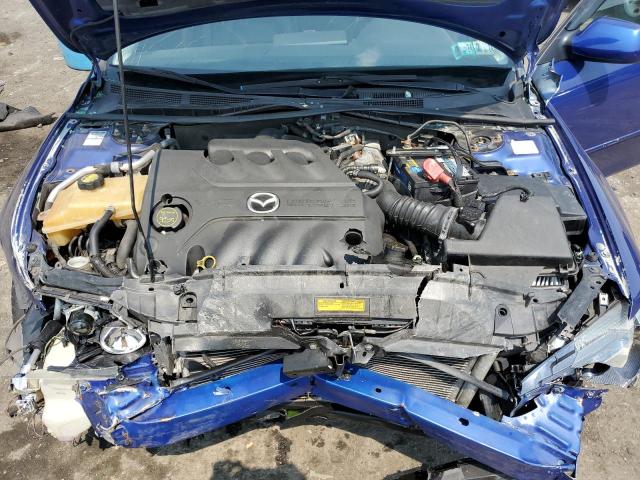 1YVHP84D155M24933 - 2005 MAZDA 6 S BLUE photo 11