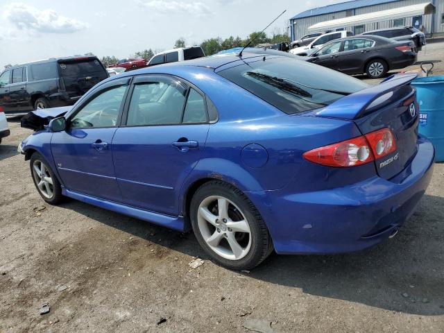 1YVHP84D155M24933 - 2005 MAZDA 6 S BLUE photo 2