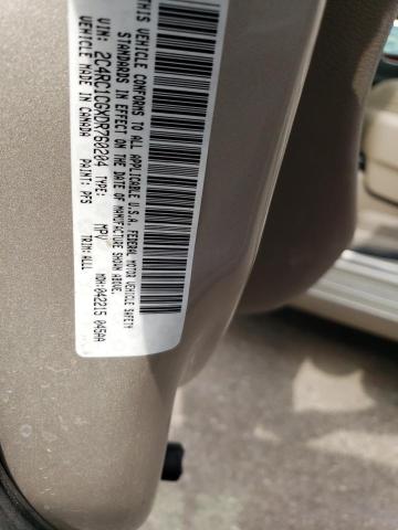 2C4RC1CGXDR760204 - 2013 CHRYSLER TOWN & COU TOURING L GOLD photo 12