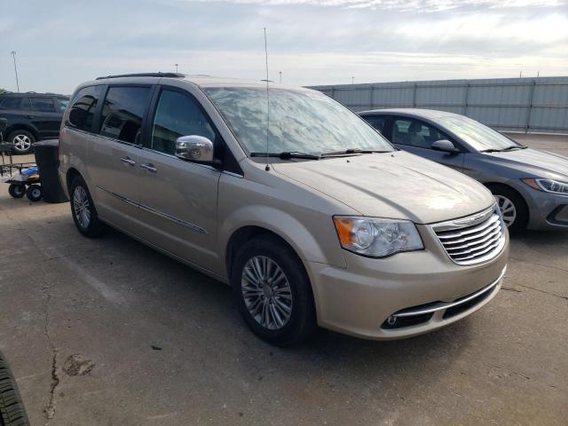 2C4RC1CGXDR760204 - 2013 CHRYSLER TOWN & COU TOURING L GOLD photo 4