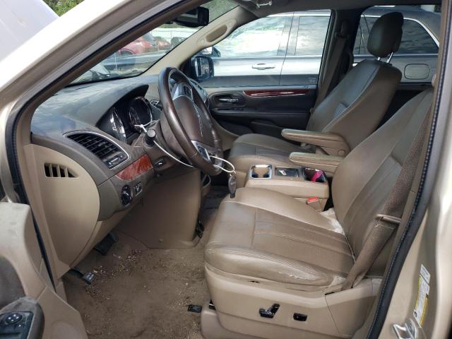 2C4RC1CGXDR760204 - 2013 CHRYSLER TOWN & COU TOURING L GOLD photo 7