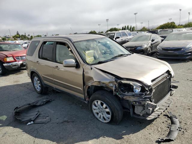 JHLRD78906C018483 - 2006 HONDA CR-V SE GOLD photo 4