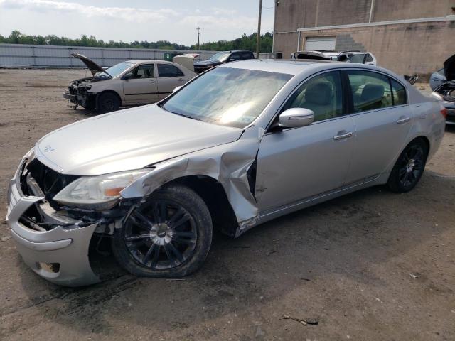 KMHGC4DF2BU113046 - 2011 HYUNDAI GENESIS 4.6L SILVER photo 1