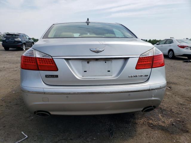 KMHGC4DF2BU113046 - 2011 HYUNDAI GENESIS 4.6L SILVER photo 6