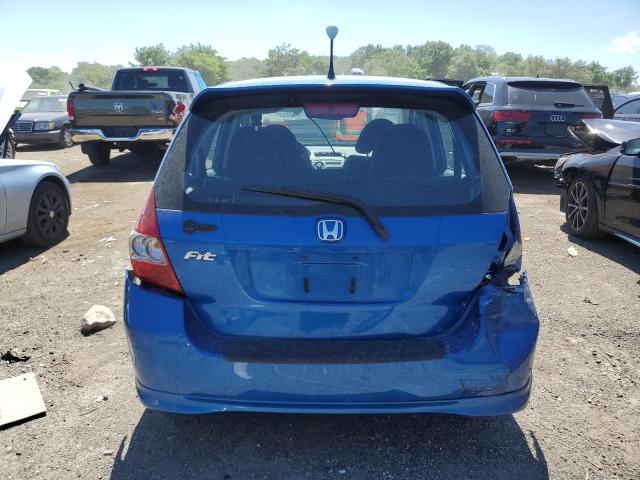 JHMGD38657S042710 - 2007 HONDA FIT S 蓝色 照片 6
