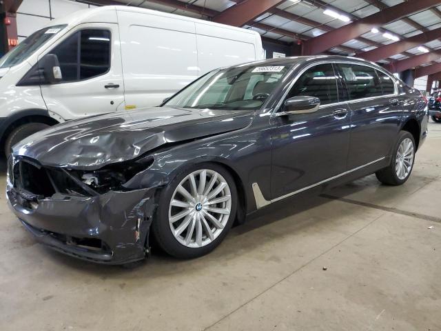 WBA7E4C58HGU99077 - 2017 BMW 740 XI GRAY photo 1