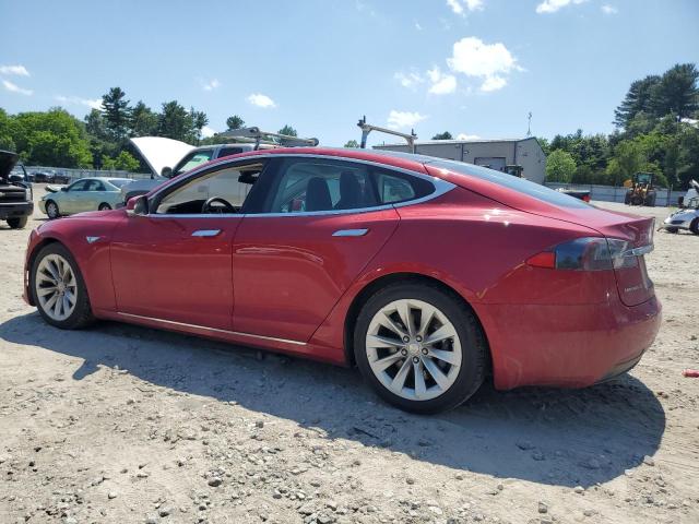 5YJSA1E21GF149356 - 2016 TESLA MODEL S 红色 照片 2