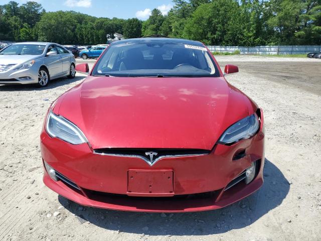 5YJSA1E21GF149356 - 2016 TESLA MODEL S 红色 照片 5