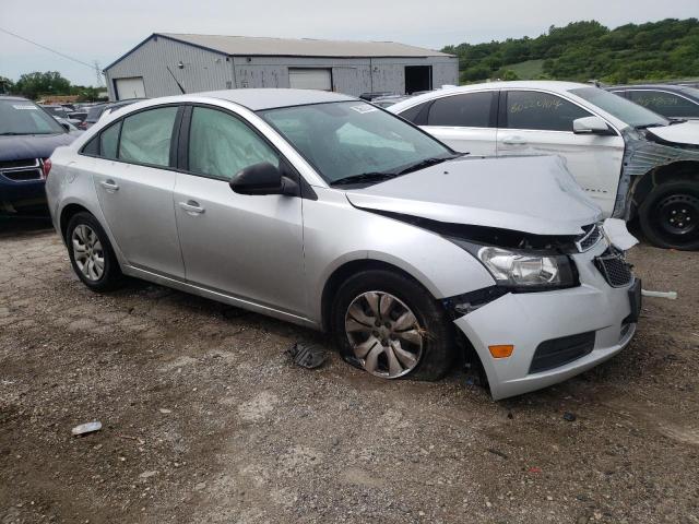 1G1PA5SG8E7151064 - 2014 CHEVROLET CRUZE LS SILVER photo 4