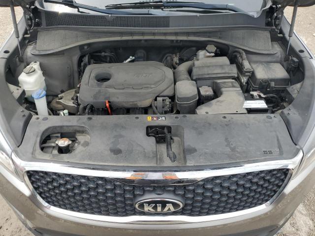 5XYPG4A3XGG040178 - 2016 KIA SORENTO LX GRAY photo 12