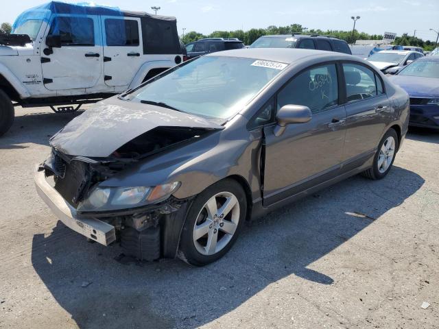 19XFA1F65BE036849 - 2011 HONDA CIVIC LX-S Marron photo 1