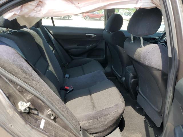 19XFA1F65BE036849 - 2011 HONDA CIVIC LX-S Marron photo 10