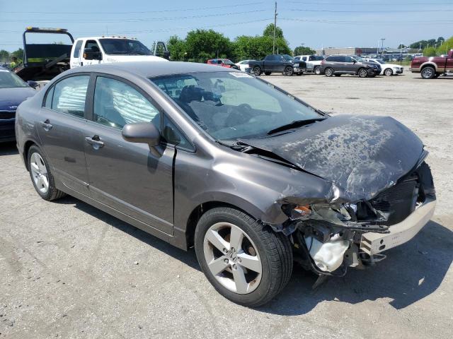 19XFA1F65BE036849 - 2011 HONDA CIVIC LX-S Marron photo 4