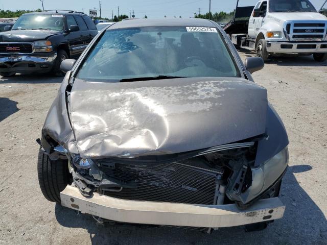 19XFA1F65BE036849 - 2011 HONDA CIVIC LX-S Marron photo 5