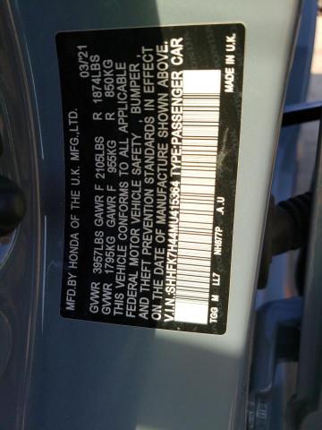 SHHFK7H44MU415364 - 2021 HONDA CIVIC SPORT 灰色 照片 12