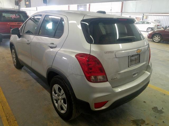 KL7CJKSB2HB215784 - 2017 CHEVROLET TRAX LS  photo 3