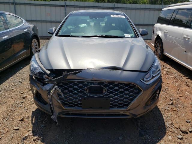 5NPE34AF9KH800373 - 2019 HYUNDAI SONATA LIMITED GRAY photo 5