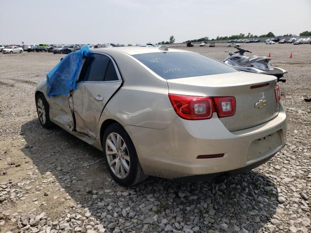 1G11H5SL1EF300242 - 2014 CHEVROLET MALIBU LTZ BEIGE photo 2