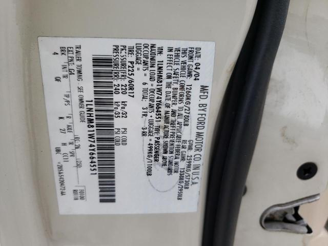 1LNHM81W74Y664551 - 2004 LINCOLN TOWN CAR EXECUTIVE Grau Foto 13