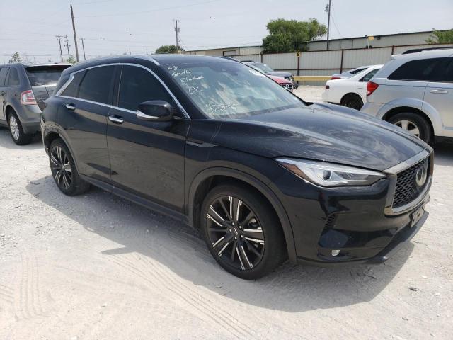 3PCAJ5BA4MF114465 - 2021 INFINITI QX50 LUXE BLACK photo 4