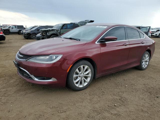 1C3CCCCG2FN519467 - 2015 CHRYSLER 200 C BURGUNDY photo 1