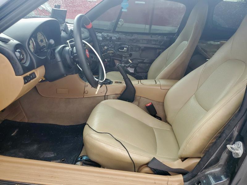 JM1NB353210210976 - 2001 MAZDA MX-5 MIATA BASE CHARCOAL photo 7