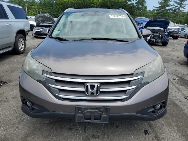 5J6RM4H78CL011412 - 2012 HONDA CR-V EXL GRAY photo 5