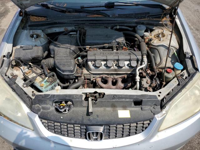 1HGEM21164L079452 - 2004 HONDA CIVIC DX VP Silber Foto 11
