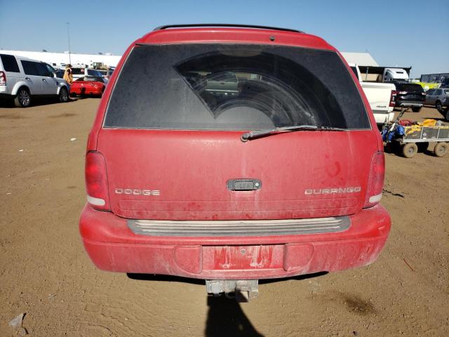 1B4HS58N42F149499 - 2002 DODGE DURANGO SLT PLUS RED photo 6