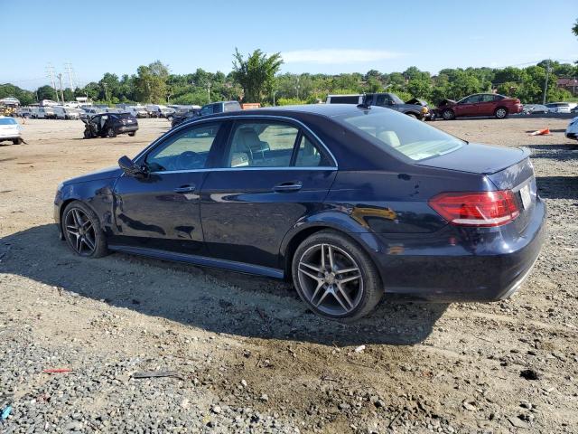 WDDHF8JB6EB026653 - 2014 MERCEDES-BENZ E 350 4MATIC BLUE photo 2