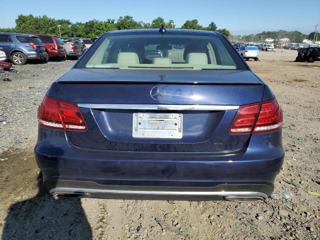 WDDHF8JB6EB026653 - 2014 MERCEDES-BENZ E 350 4MATIC BLUE photo 6