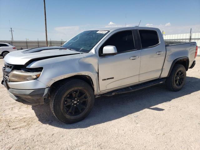 1GCGTEEN5J1215196 - 2018 CHEVROLET COLORADO ZR2 SILVER photo 1