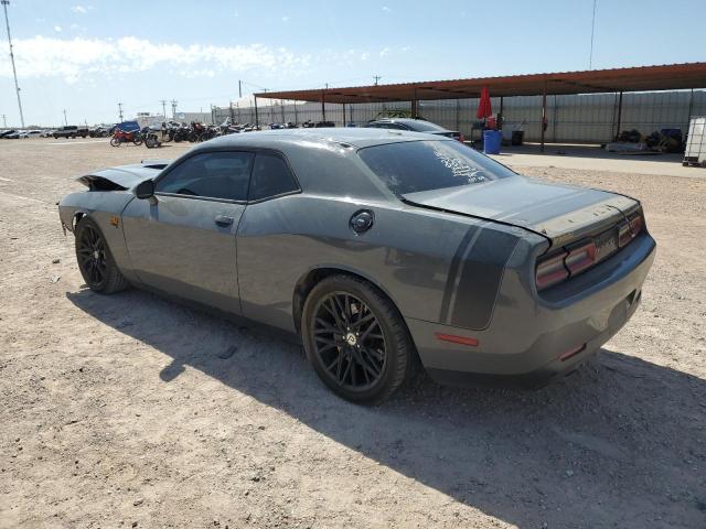 2C3CDZFJ3HH598229 - 2017 DODGE CHALLENGER R/T 392 GRAY photo 2