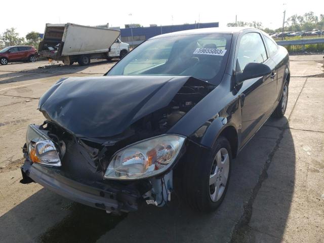 1G1AL18F587161918 - 2008 CHEVROLET COBALT LT BLACK photo 1