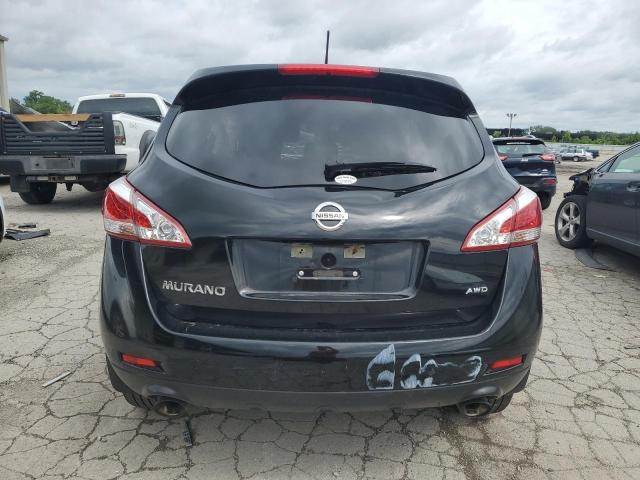 JN8AZ1MW4EW518409 - 2014 NISSAN MURANO S BLACK photo 6