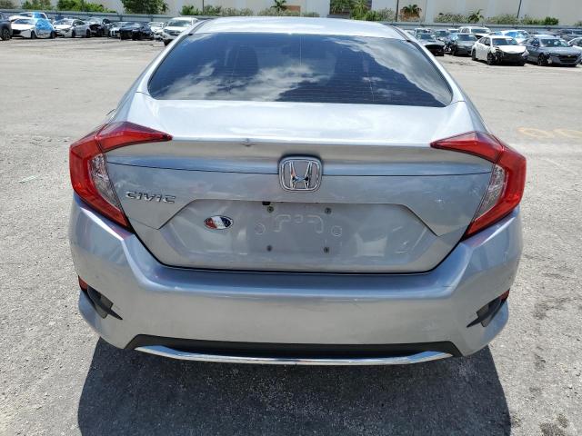 19XFC2F69LE004388 - 2020 HONDA CIVIC LX SILVER photo 6