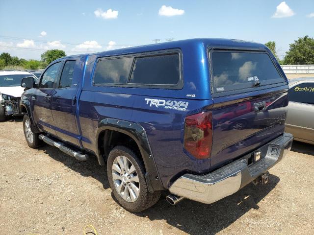 5TFUW5F10FX479811 - 2015 TOYOTA TUNDRA DOUBLE CAB SR/SR5 BLUE photo 2