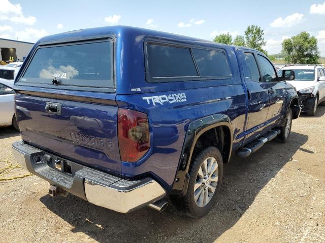 5TFUW5F10FX479811 - 2015 TOYOTA TUNDRA DOUBLE CAB SR/SR5 BLUE photo 3