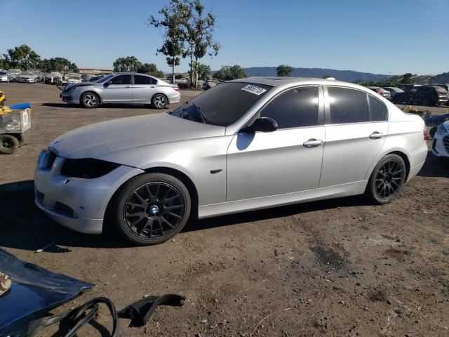 WBAVB77548NH78102 - 2008 BMW 335 I SILVER photo 1