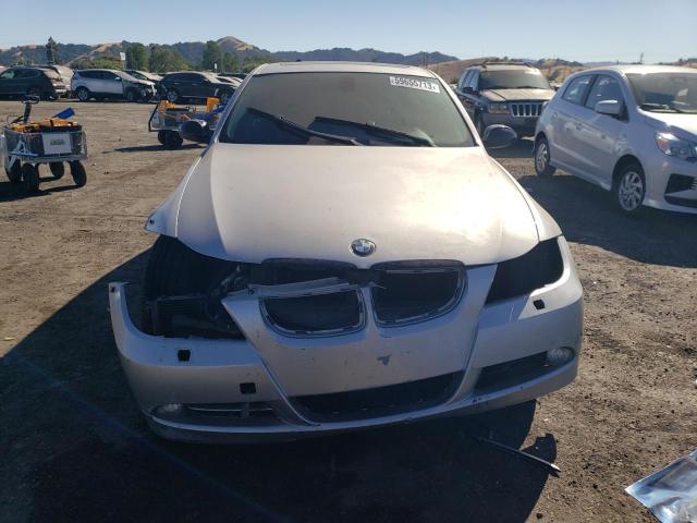 WBAVB77548NH78102 - 2008 BMW 335 I SILVER photo 5