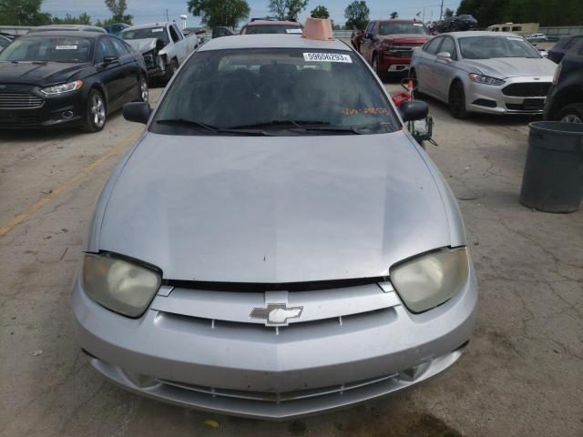 1G1JC52F247248573 - 2004 CHEVROLET CAVALIER SILVER photo 5