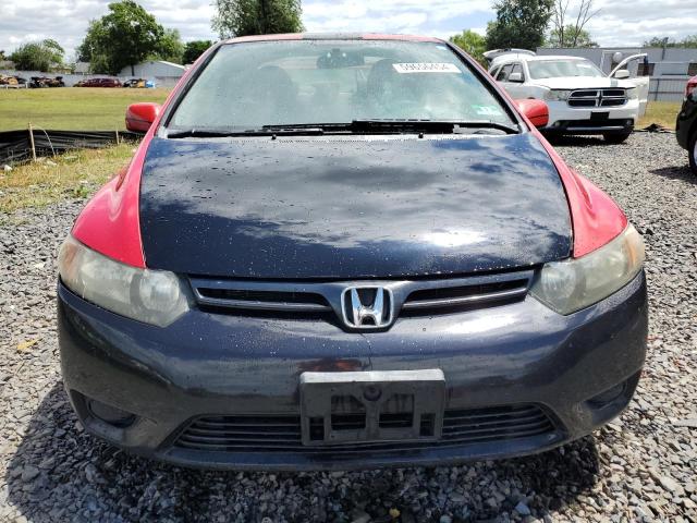 2HGFG12897H582248 - 2007 HONDA CIVIC EX RED photo 5