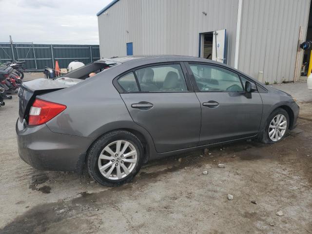 2HGFB2F94CH509189 - 2012 HONDA CIVIC EXL GRAY photo 3