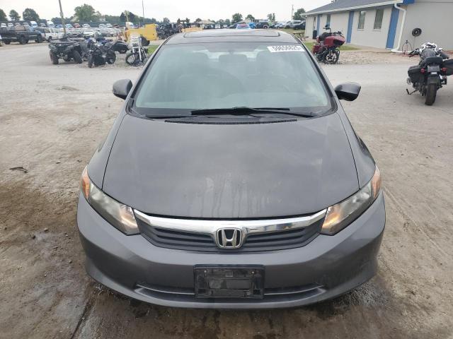 2HGFB2F94CH509189 - 2012 HONDA CIVIC EXL GRAY photo 5