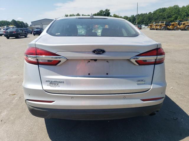 3FA6P0CD6KR127803 - 2019 FORD FUSION SEL SILVER photo 6