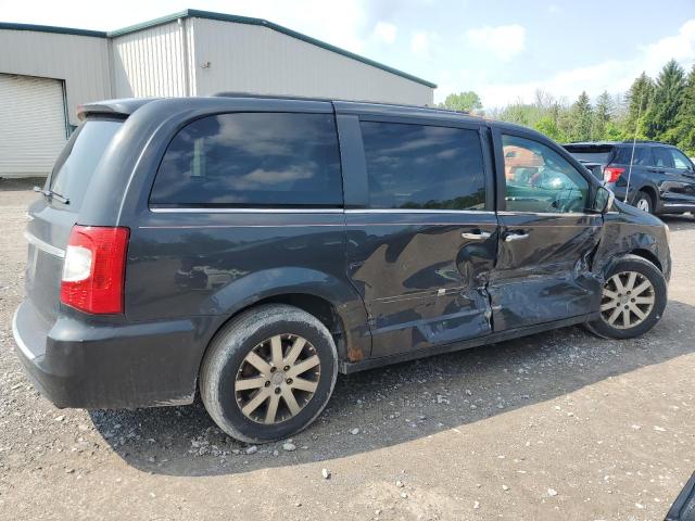 2C4RC1CG2CR340693 - 2012 CHRYSLER TOWN & COU TOURING L GRAY photo 3